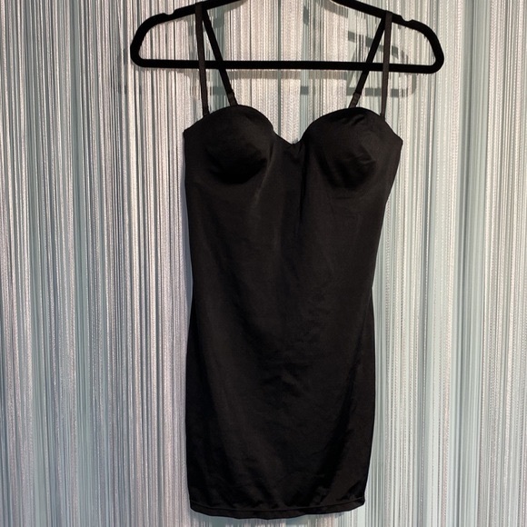FIT Black Padded Lingerie Slip Size Small (34B/C) - Picture 1 of 17